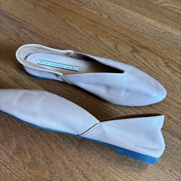 Zara Soft  Leather Flat - Picture 9 of 9